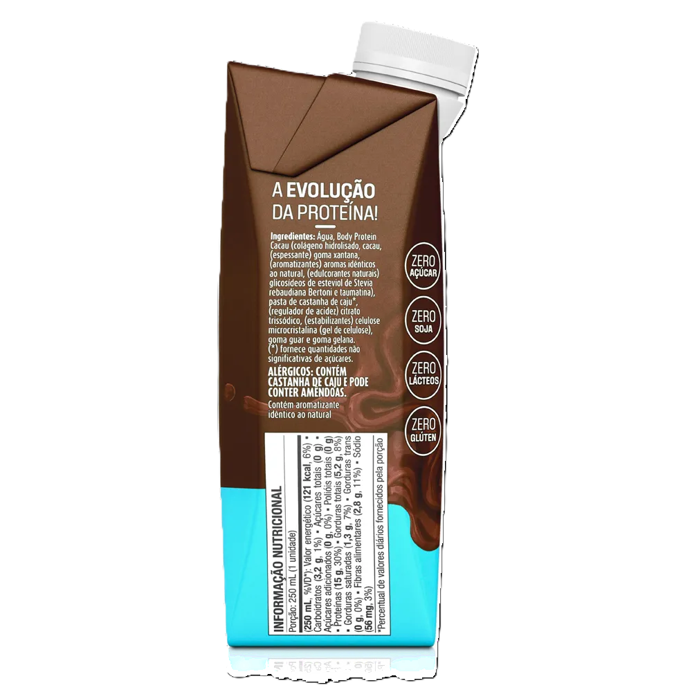 Body Protein Cacau 250ml Equaliv - Image 2