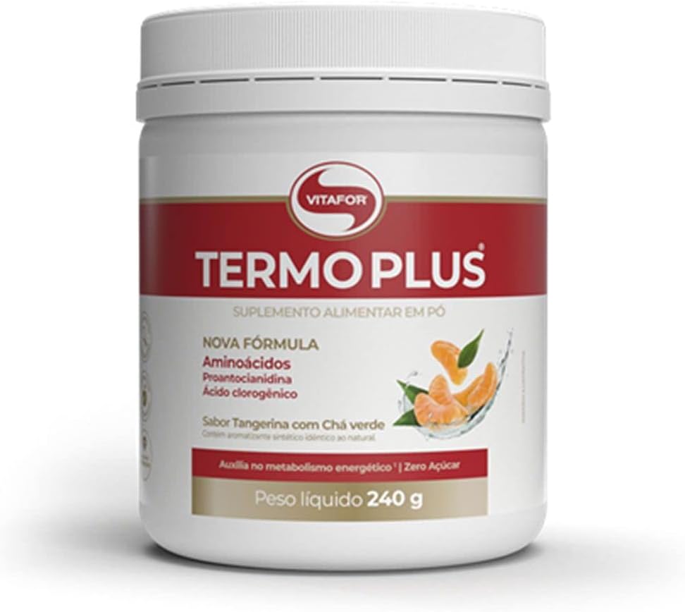 Termo Plus Sabor Tangerina 240g Vitafor