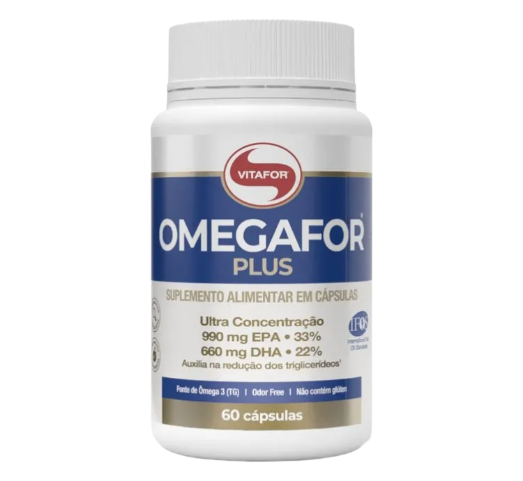 Ômegafor Vitamins EPA DHA Glutationa 60 Cáps Vitafor