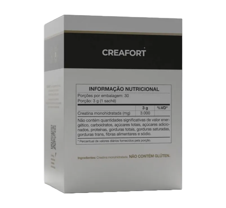 Creafort Creatina Creapure 30 Sachês 3g Vitafor - Image 5