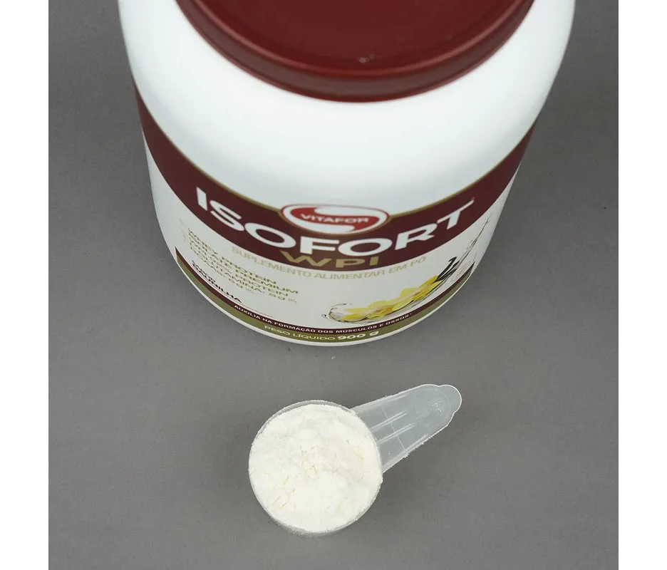 Isofort WPI Pote 900G sabor Baunilha Isofort - Image 6
