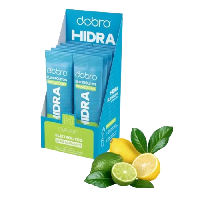 Hidra Eletrólitos Limão 10 Sachês Dobro