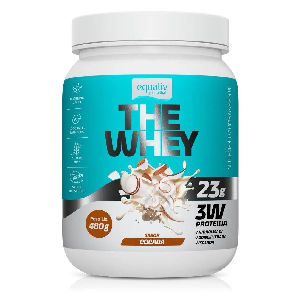 The Whey 3W Cocada 480g Equaliv