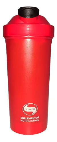 Coqueteleira 600ml Vermelha Vitafor - Image 2