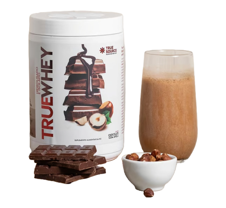 TrueWhey Chocolate Com Avelã 418g + 2 Sachês (Sabores Diversos) True Source - Image 4