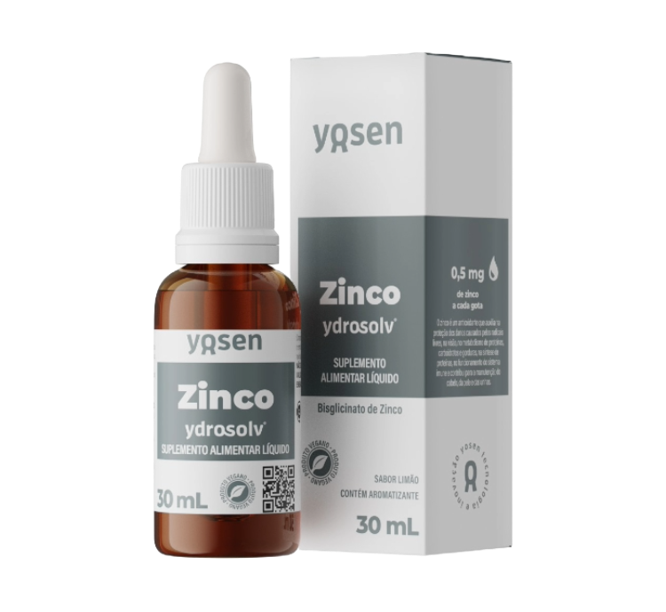 Zinco Ydrosolv 30ml Yosen
