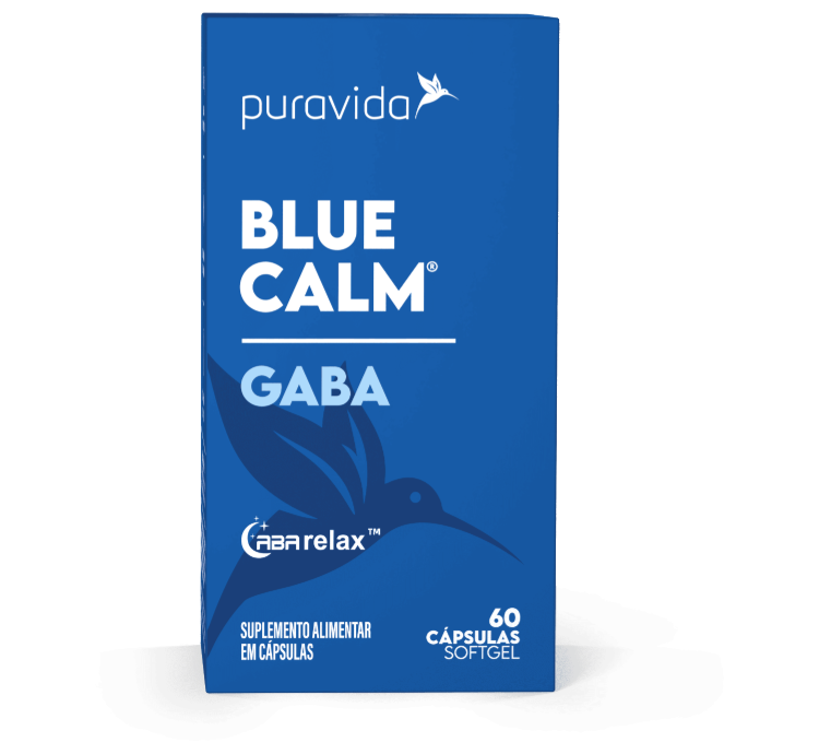 Blue Calm Gaba 60 Cáps Puravida - Image 2