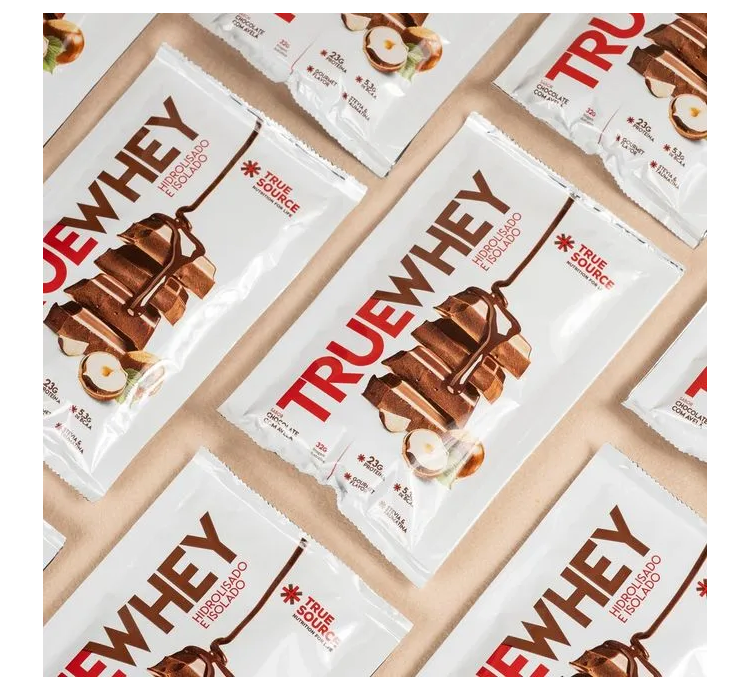 TrueWhey Choco com Avelã 1 UNI Sachês 32g True Source - Image 2