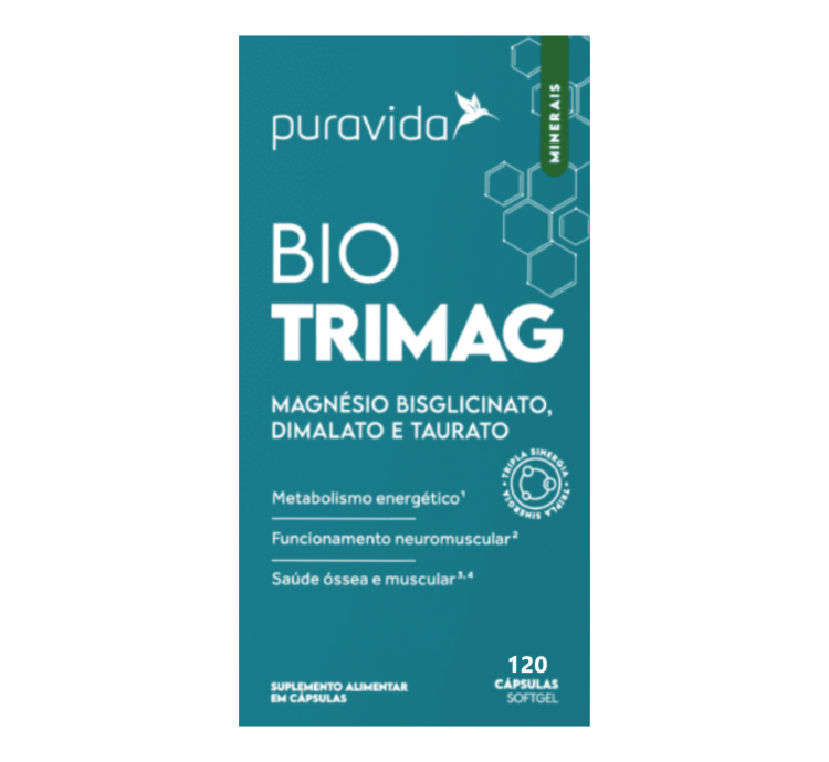 Bio Trimag 120 Cápsulas Puravida - Image 3