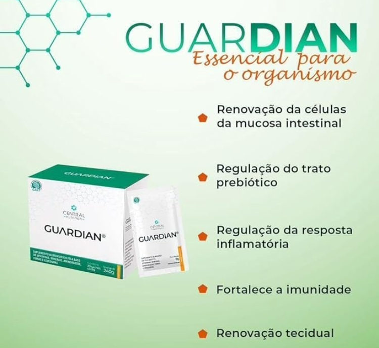 Guardian Aminoácidos e Fibras 30 sachês 8,5g sabor Manga - Image 2