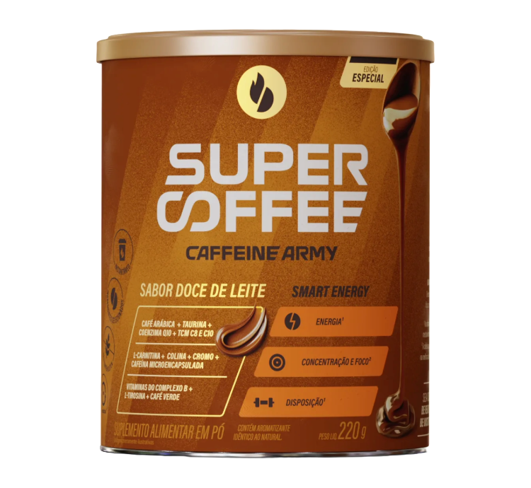 SuperCoffee 3.0 Doce de Leite 220G Caffeine Army
