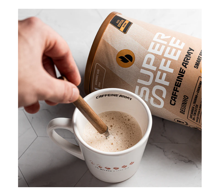 SuperCoffee 3.0 Beijinho 380G + 2 Sachês (Sabores Diversos) Caffeine Army - Image 6