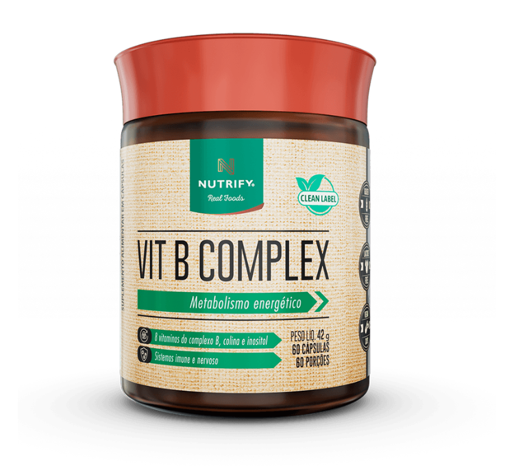 Vitamina B Complex 60 Cáps Nutrify
