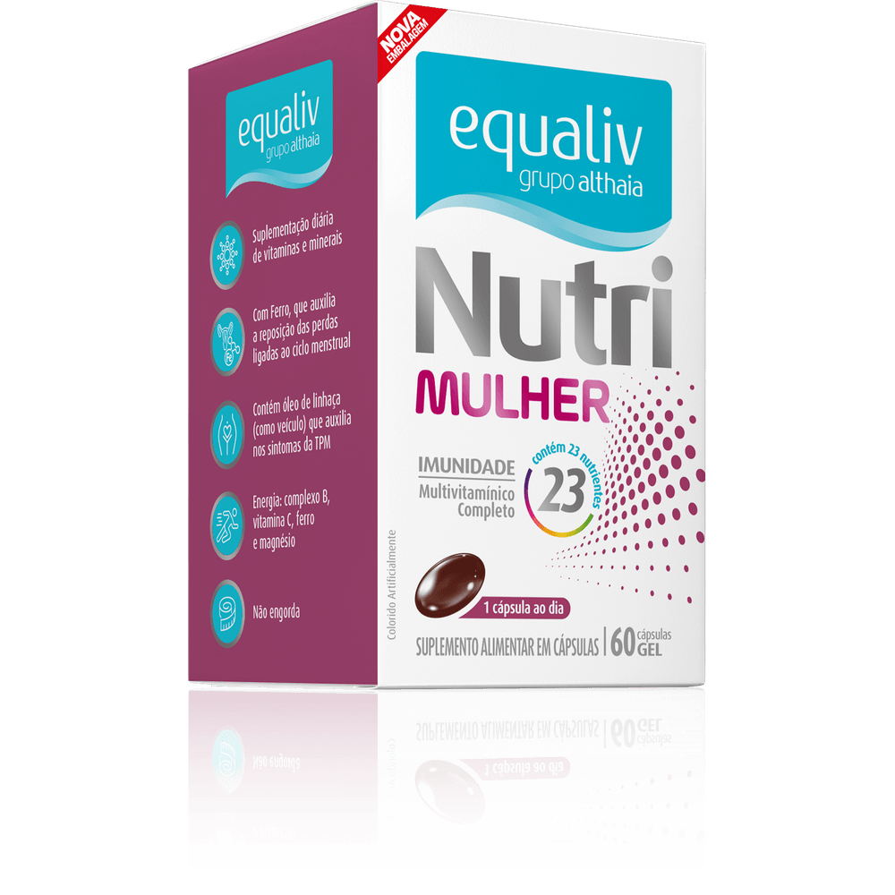 Nutri Mulher 60 Cápsulas Equaliv