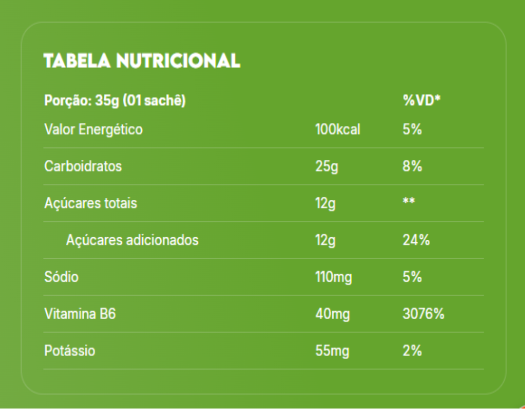 True Source Intra Treino Gel Morango com Kiwi 10 Sachês 35g - Image 2