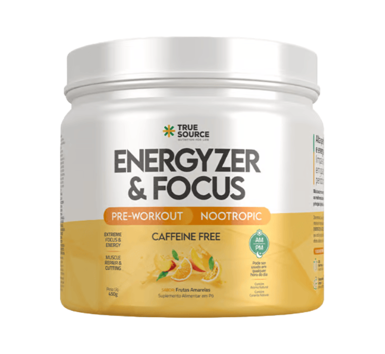 Energyzer & Focus Sabor Frutas Amarelas 450g True Source
