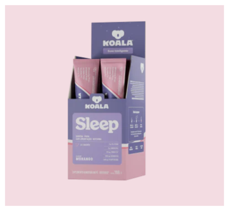 Koala Sleep Morango 14 Sachês 12g - Image 4