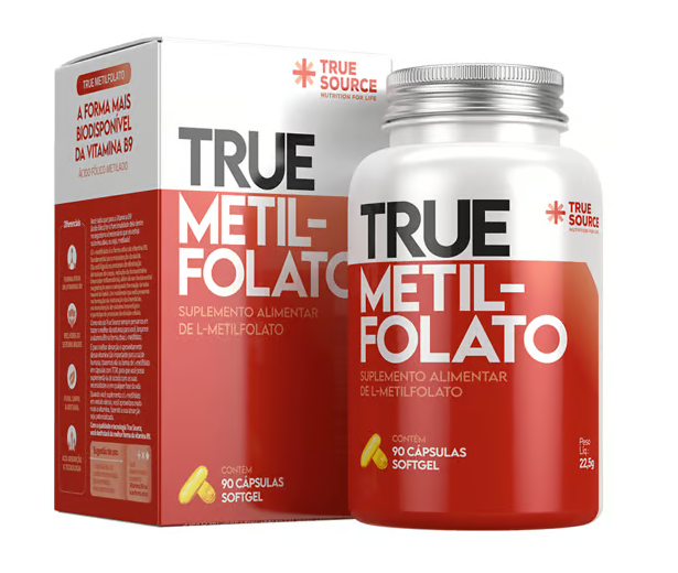 True Metilfolato 90 Cápsulas True Source