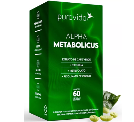 Alpha Metabolicus 60 Caps Puravida