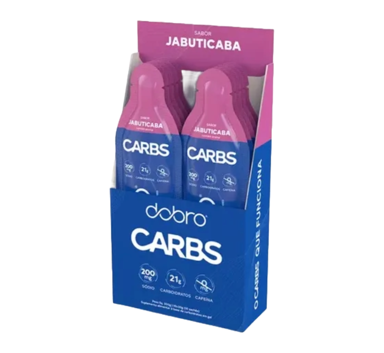 Carbs Jaboticaba Sem Cafeína 10 Sachês Com 30g Dobro