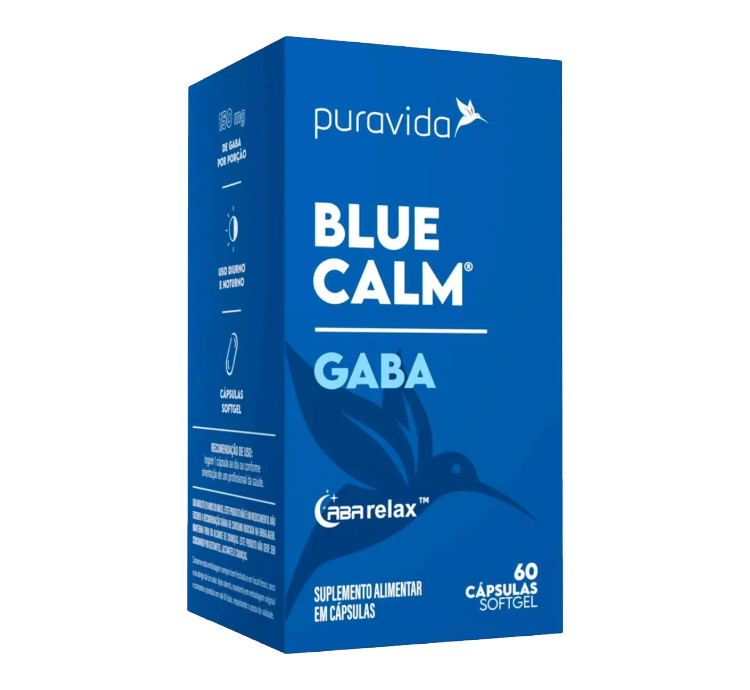 Blue Calm Gaba 60 Cáps Puravida