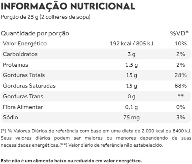 Coco Cream Leite de Coco 250g Puravida - Image 2