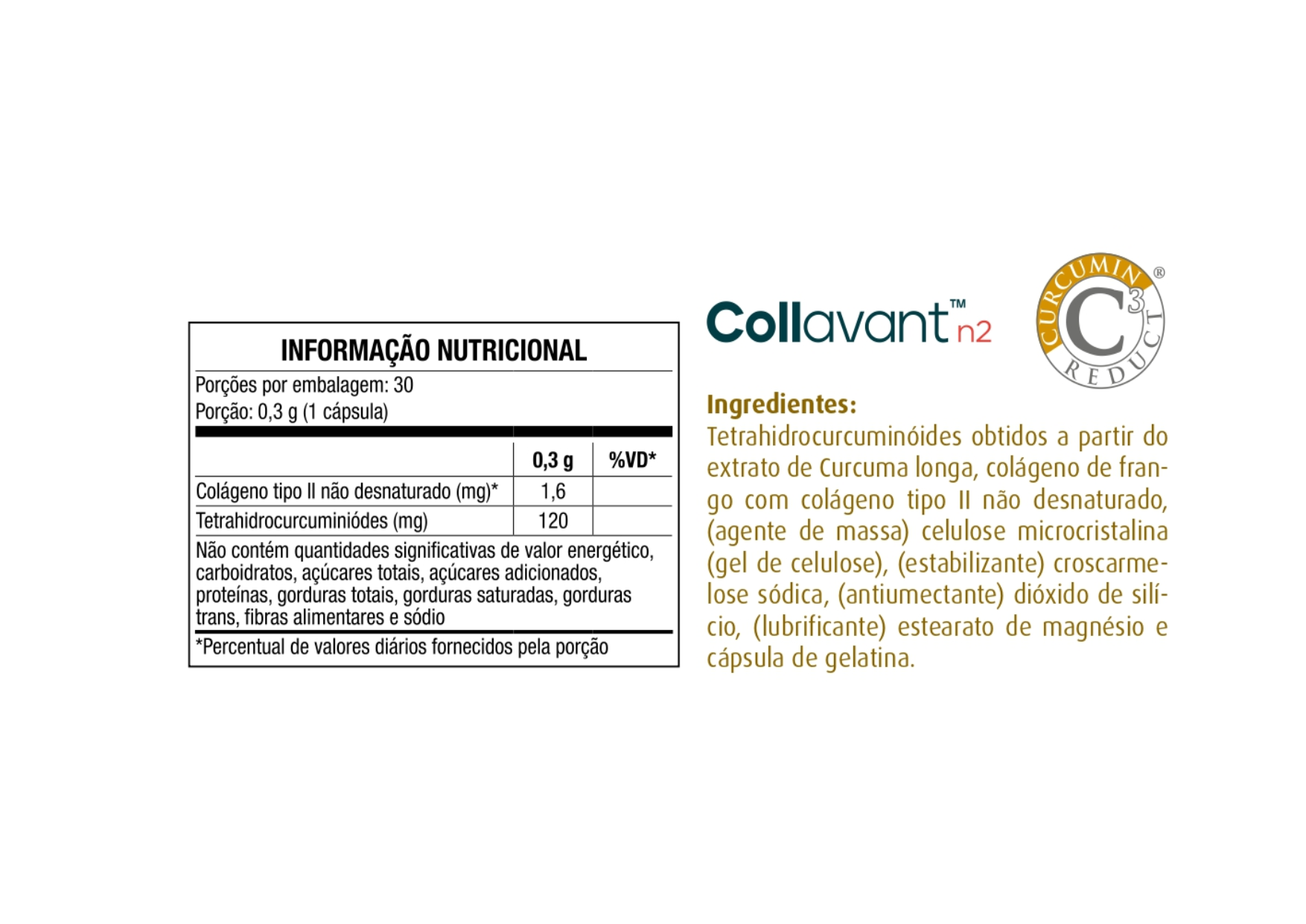 Cartliv Cúrcuma Colágeno Tipo II 30 Cáps Equaliv - Image 2