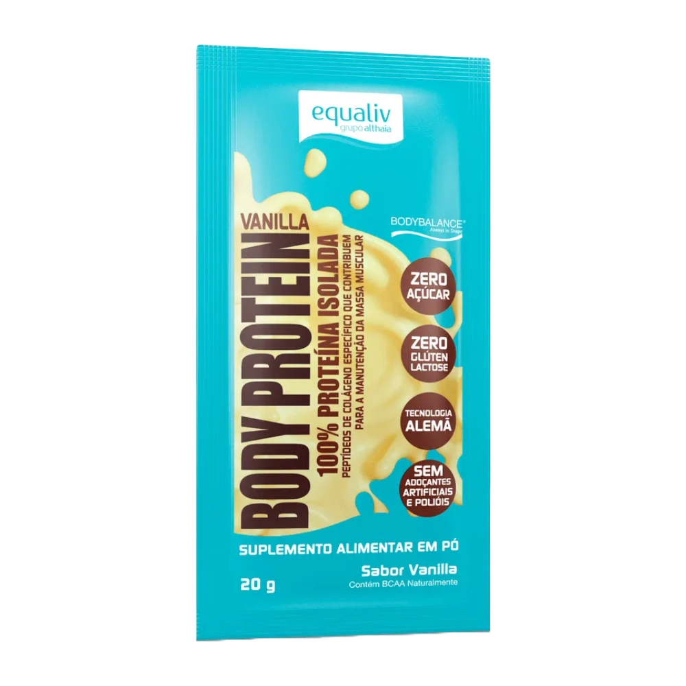 Body Protein Vanilla Sachê Uni Equaliv