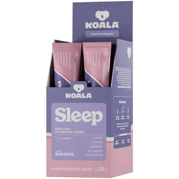 Koala Sleep Morango 14 Sachês 12g