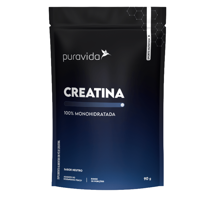 Creatina Monohidratada 90g Puravida