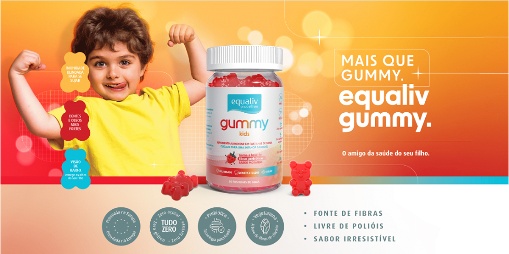 Gummy Kids 60 Gomas Equaliv - Image 2