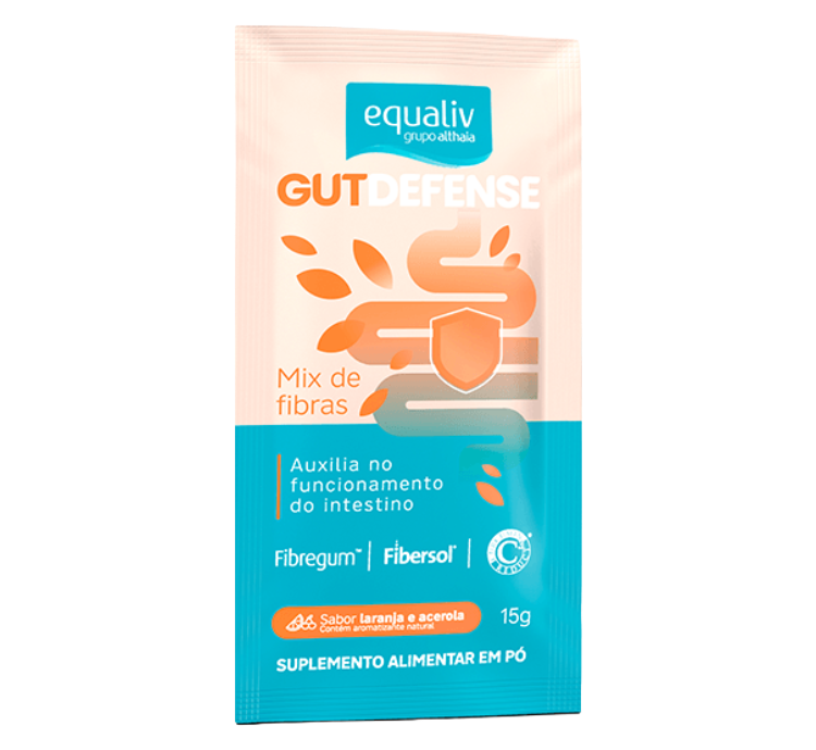 Gut Defense Laranja com Acerola 10 Sachês 15g Equaliv - Image 2