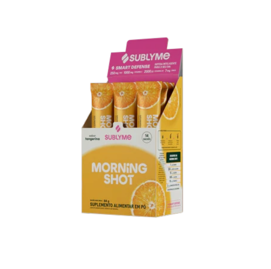 Morning Shot Dose Diária 14 Sachês 6g Tangerina- 84g