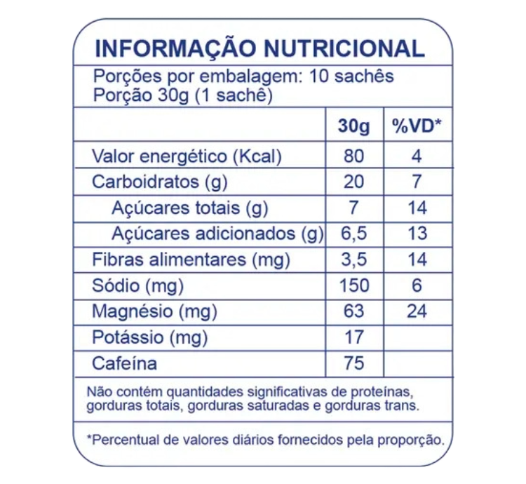 BT Gel Guaraná 10 Sachês com 30g Com Cafeína Dobro - Image 2