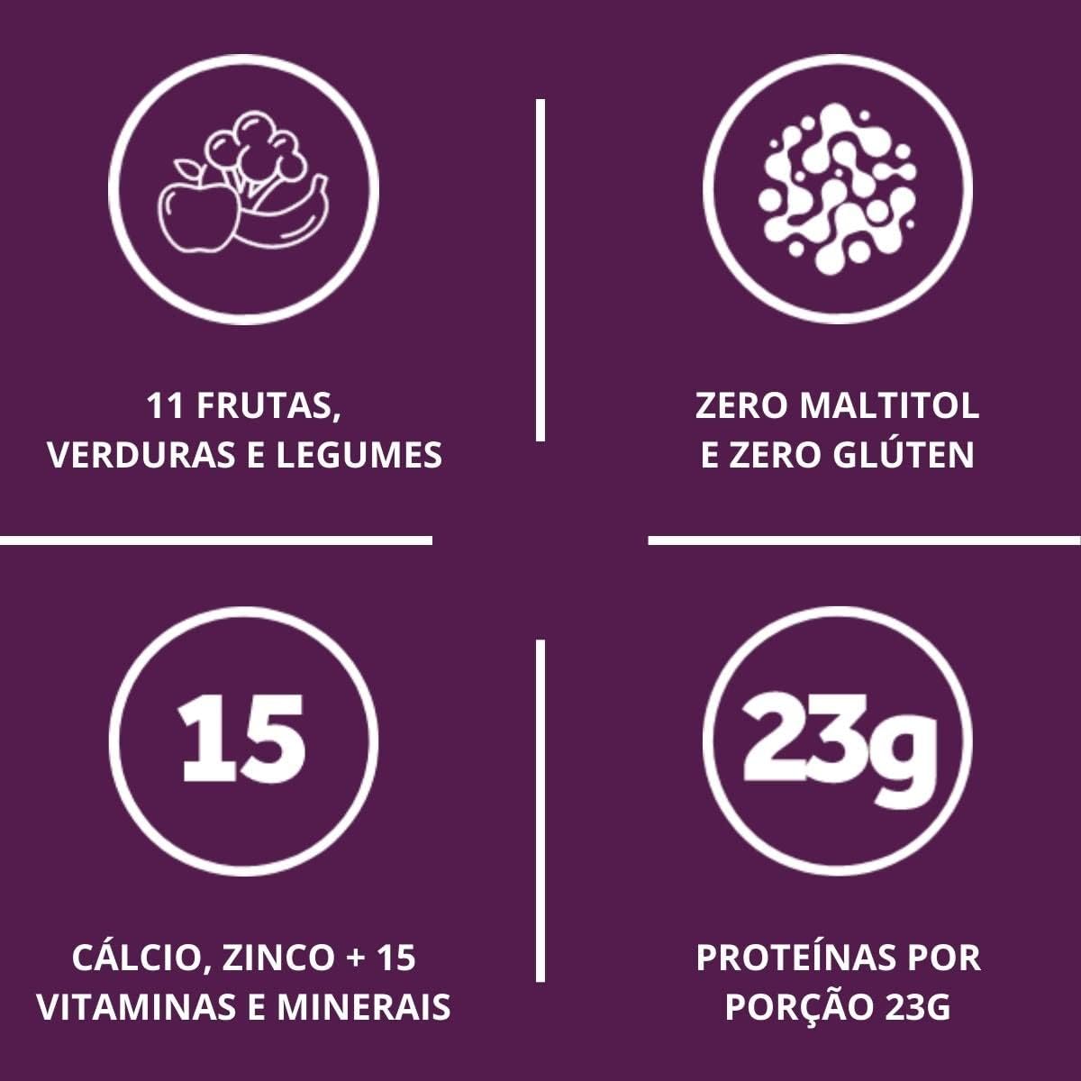 One Nutrition Vegan Açaí com Banana 450g Puravida - Image 5