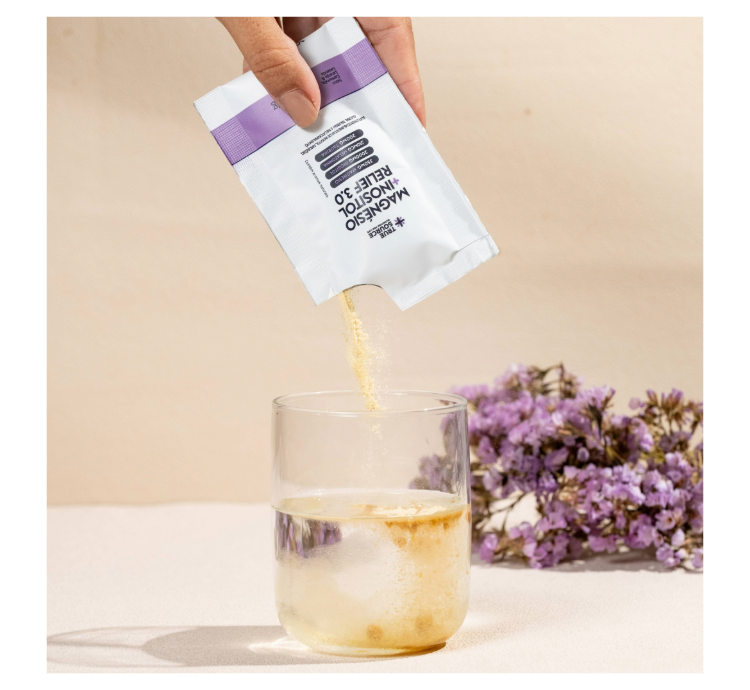Magnesio+ Inositol Relief 3.0 Camomila, Laranja e Lavanda 30 Sachês True Source - Image 3