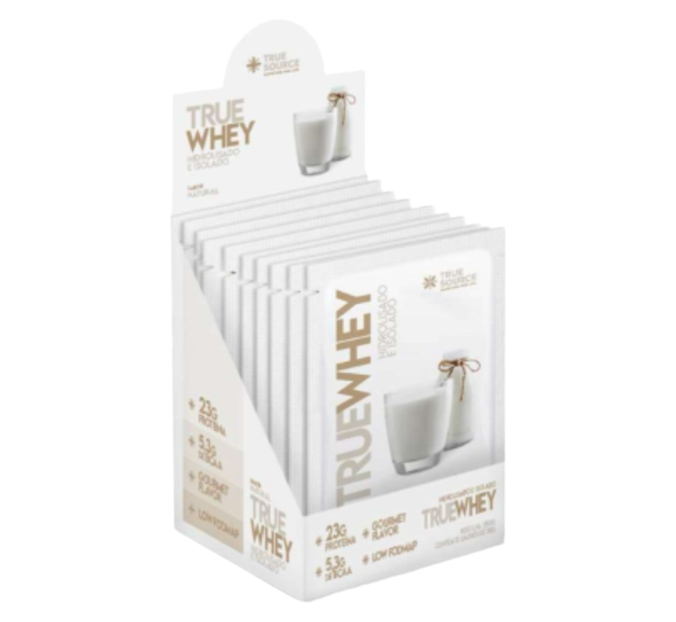 TrueWhey Neutro 10 Sachês 28g True Source