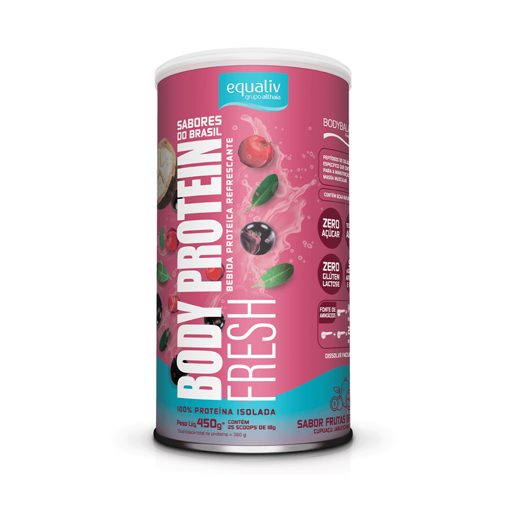 Body Protein Fresh 450g + 2 Sachês (Sabores Diversos) - Image 2