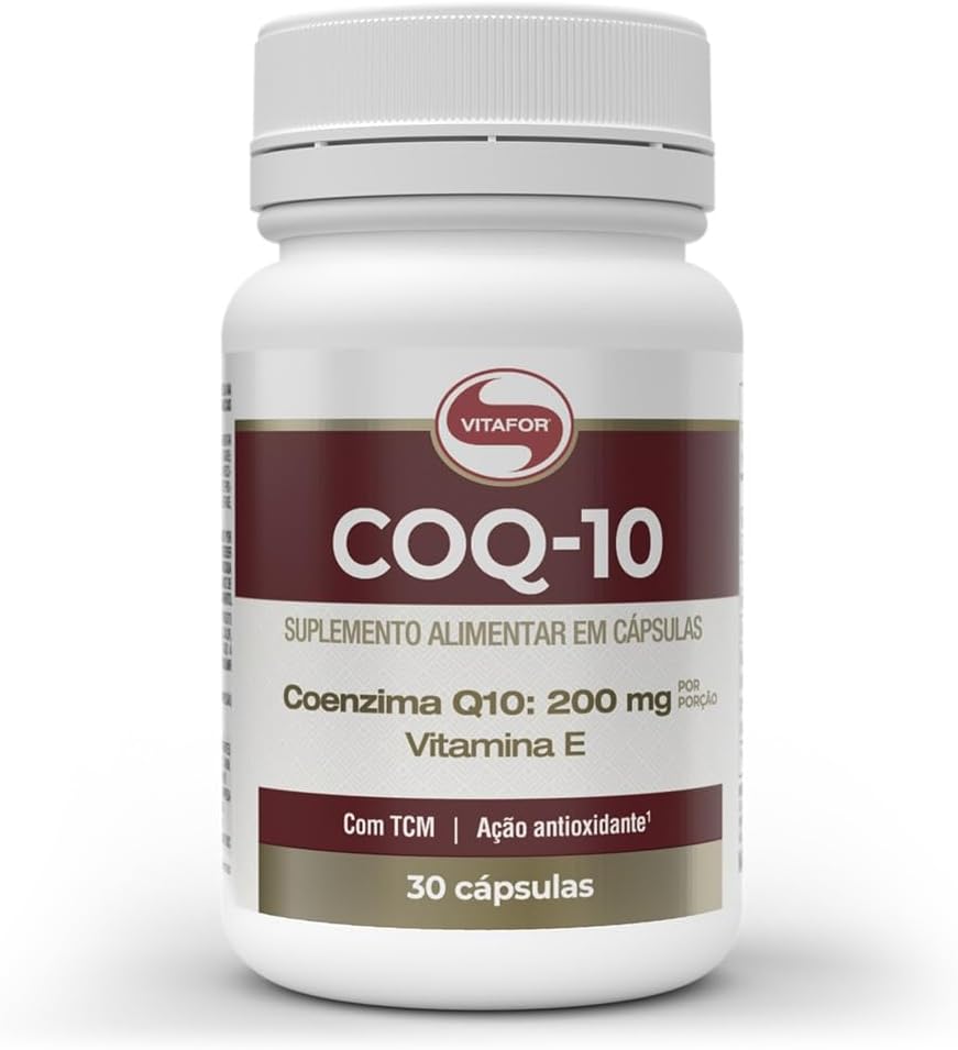 Coenzima Q10 100mg 30 Cápsulas Vitafor