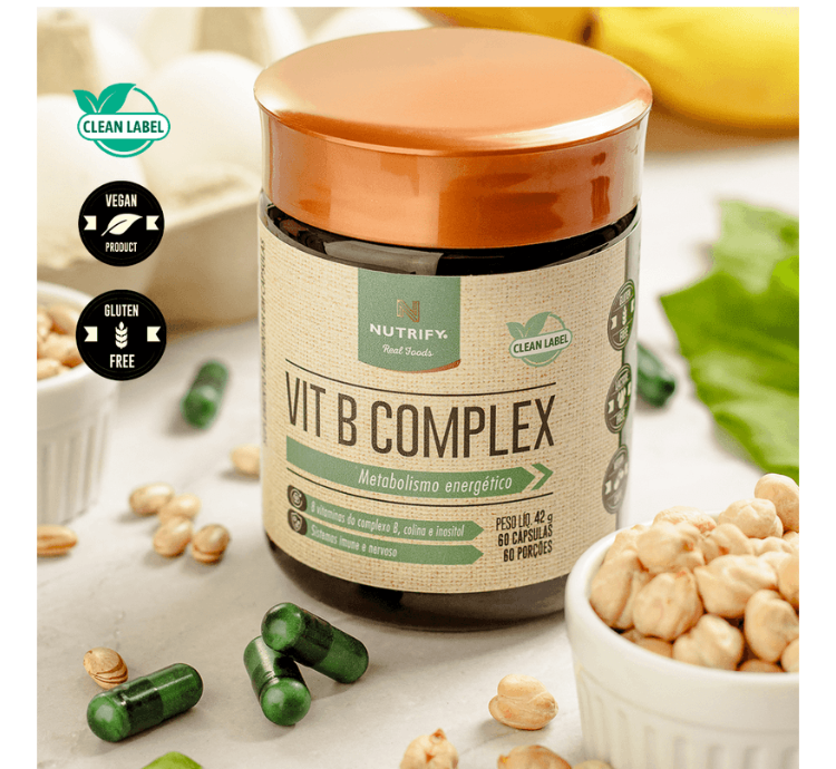 Vitamina B Complex 60 Cáps Nutrify - Image 2