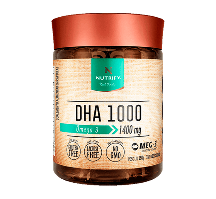 DHA 1000 120 Cápsulas Nutrify