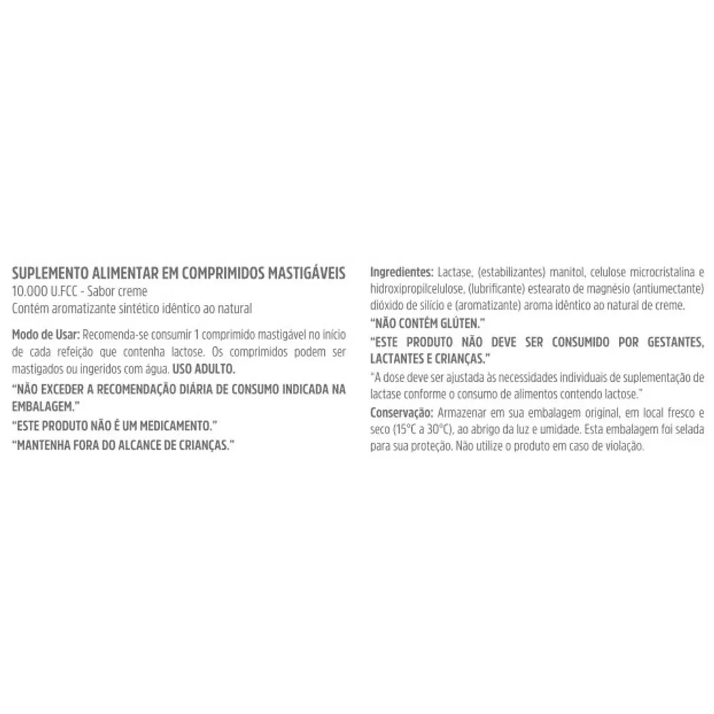 Lactase 30 Comprimidos Equaliv - Image 2