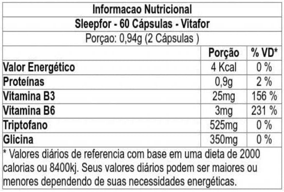 Sleepfor 60 Cápsulas Vitafor - Image 3