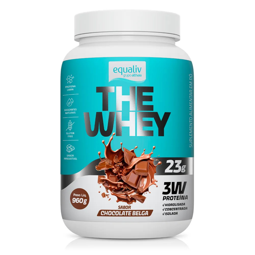 The Whey 3W Chocolate Belga 960g Equaliv
