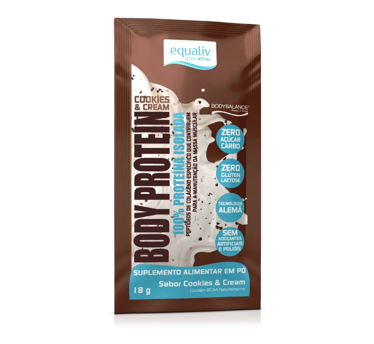 Kit Body Protein Sachês Uni Sabores 5 Uni Equaliv - Image 5