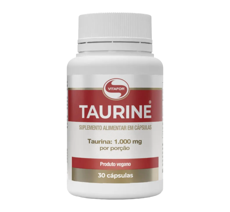 Taurine 30 Cápsulas Vitafor