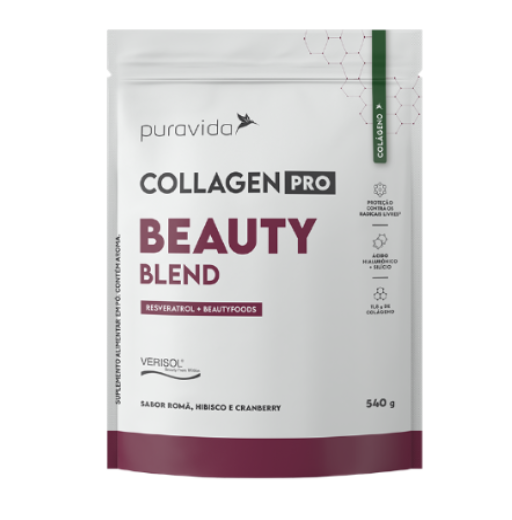Collagen Pro Beauty Blend 540G Puravida