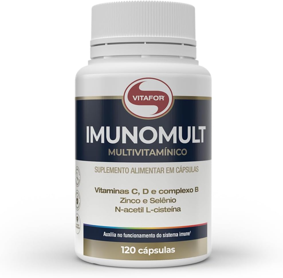 Imunomult Multivitamínico 120 Cápsulas Vitafor