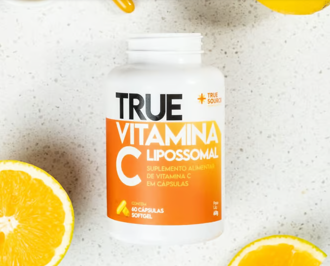 True Vit C 1.000mg Lipossomal 60 Cáps True Source - Image 3