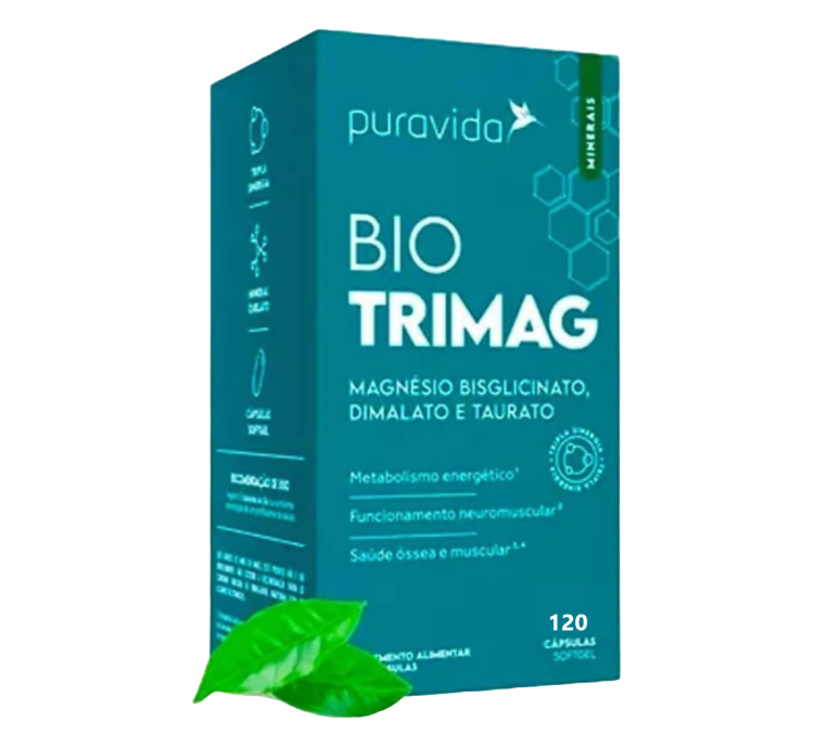Bio Trimag 120 Cápsulas Puravida